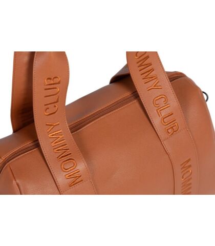 Childhome Mommy Club Bag - Vegan Deri Kahve