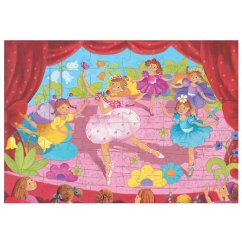 Djeco Dekoratif Puzzle 36 Parça / The Ballerina With The Flower