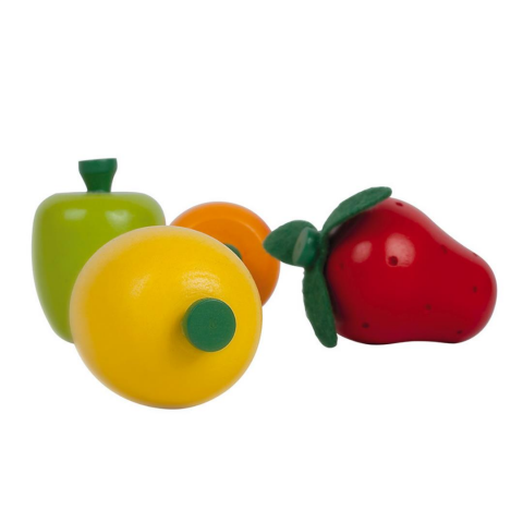 Janod 12 Parça Meyve Kasası - 12 Fruits Crate (wood)