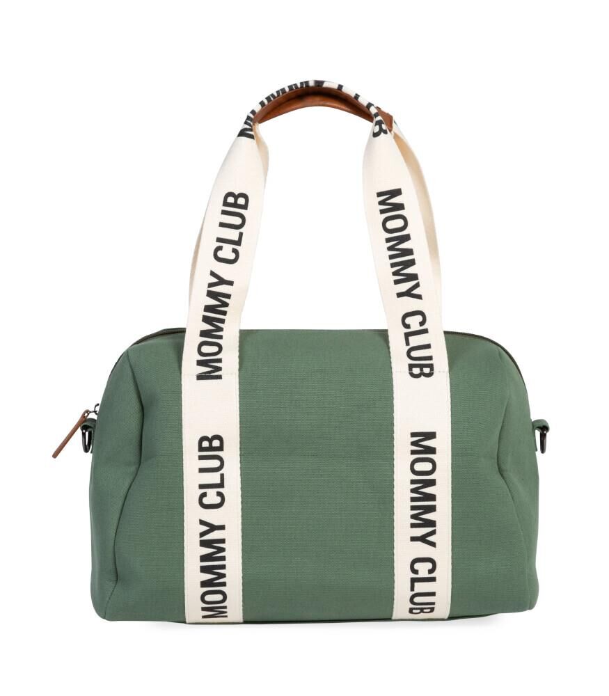 Childhome Mommy Club Bag - Yeşil Kanvas