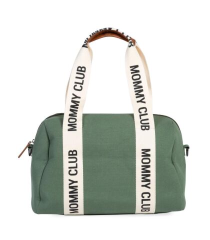 Childhome Mommy Club Bag - Yeşil Kanvas