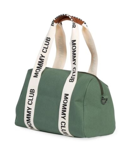 Childhome Mommy Club Bag - Yeşil Kanvas