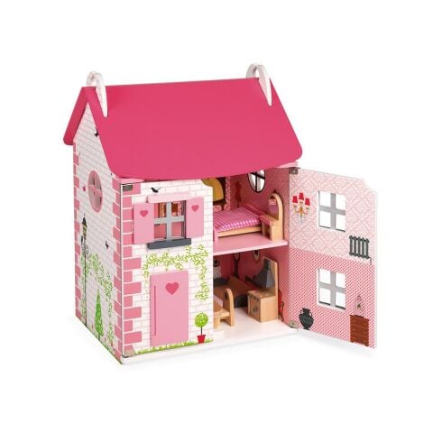 Janod Bebek Evi Mademoiselle - Mademoiselle Doll's House (wood)