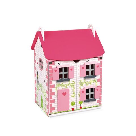 Janod Bebek Evi Mademoiselle - Mademoiselle Doll's House (wood)