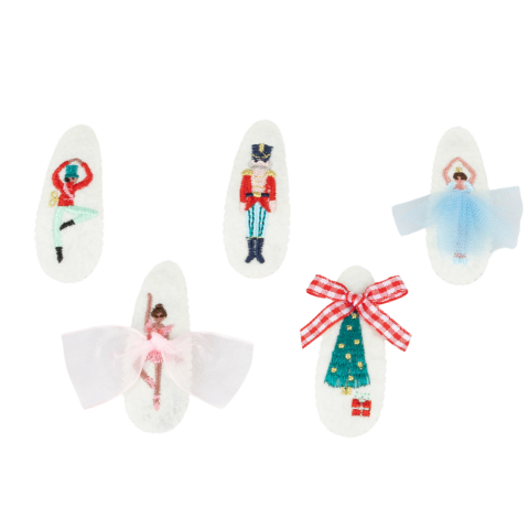 Meri Meri - Nutcracker Saç Tokaları - 5 Adet