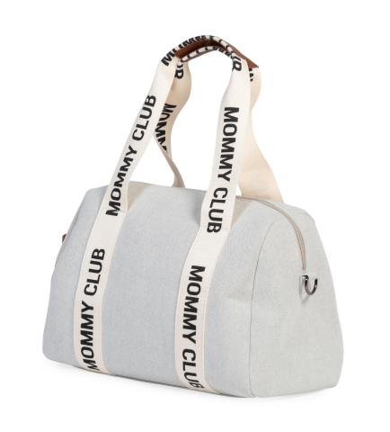 Childhome Mommy Club Bag - Gri Kanvas