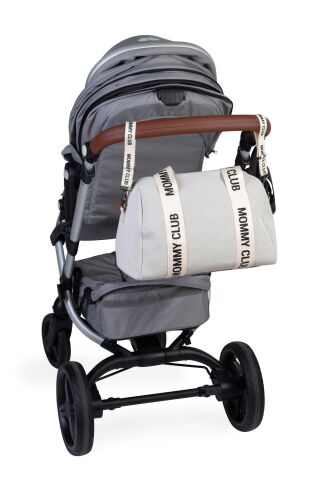 Childhome Mommy Club Bag - Gri Kanvas