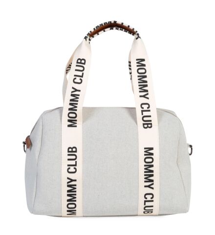 Childhome Mommy Club Bag - Gri Kanvas