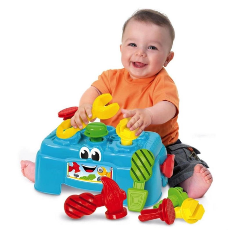Clementoni Baby Çalışma Tezgahı - Workbench Build and Play