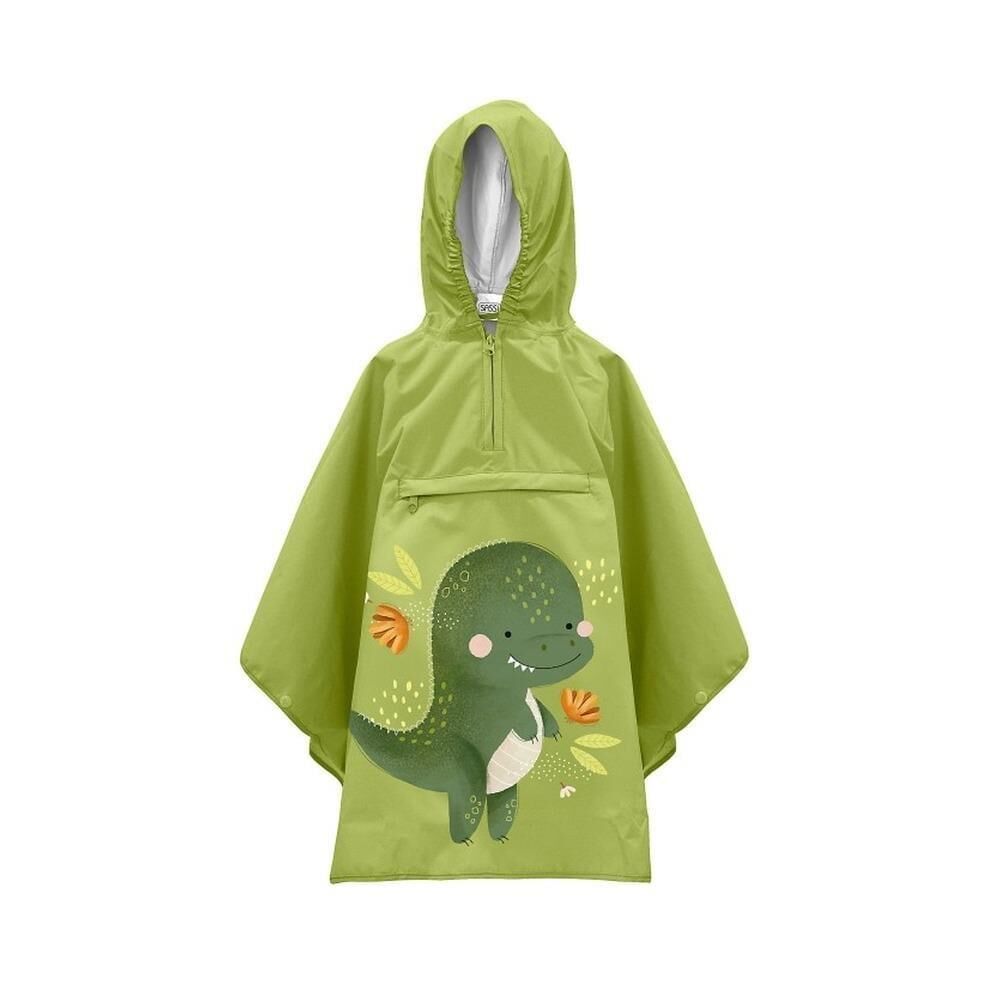 Sassi - Çocuk Panço Yağmurluk - Güçlü Dinozor