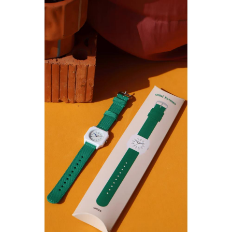 Mini Kyomo - Green Watch - Yeşil Kol Saati