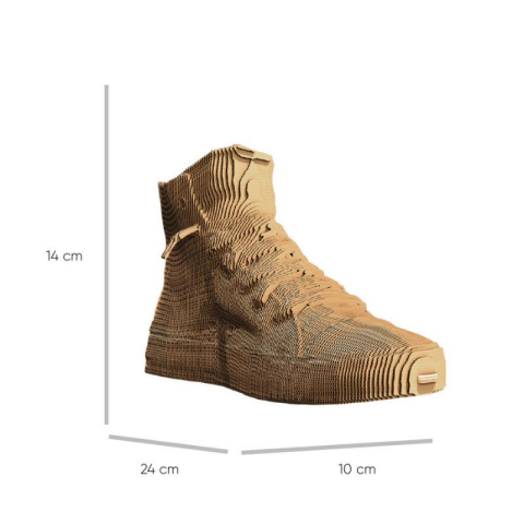 Cartonic 3D Puzzle - High Top Sneaker