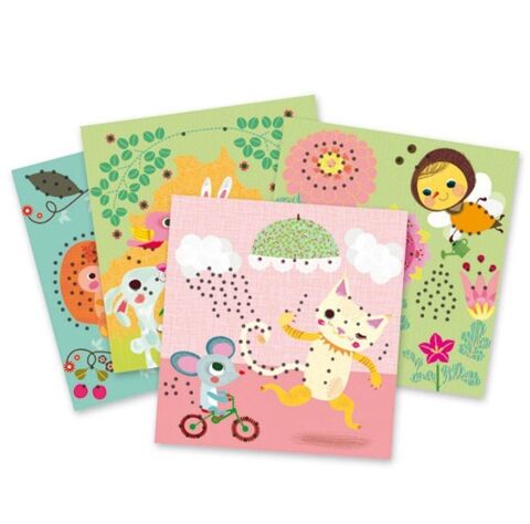 Djeco Dikiş Kartları / Friends