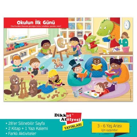 HighLighs Wowo Bul, Çiz ve Eğlen 2'li Seri / Dikkat Atölyesi