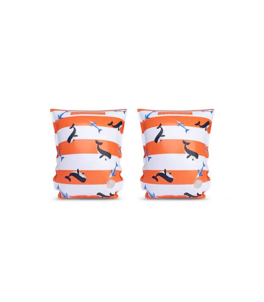 Swim Essentials Red White Whale Şişme Yüzme Kolluğu 2-6 Yaş