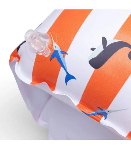Swim Essentials Red White Whale Şişme Yüzme Kolluğu 2-6 Yaş