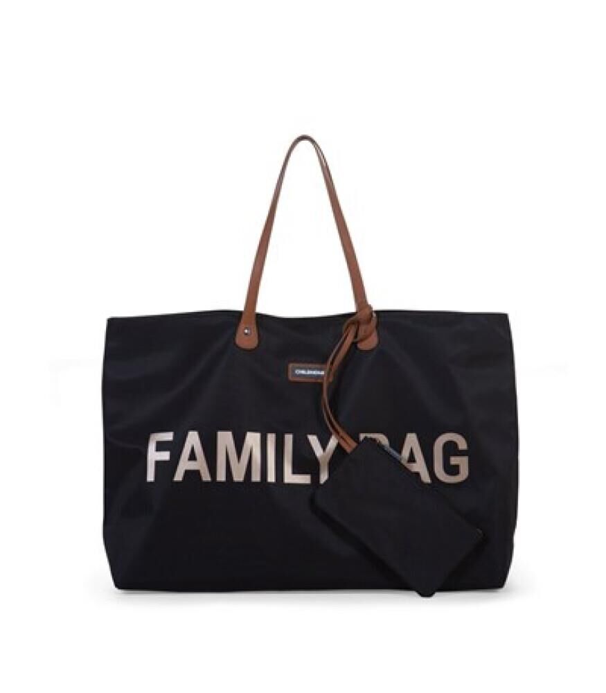 Childhome Family Bag - Siyah & Gold