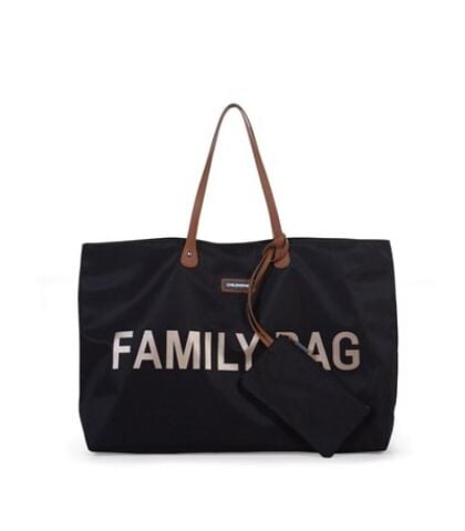 Childhome Family Bag - Siyah & Gold