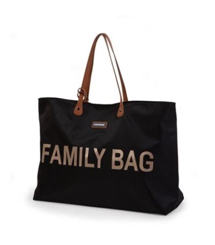 Childhome Family Bag - Siyah & Gold