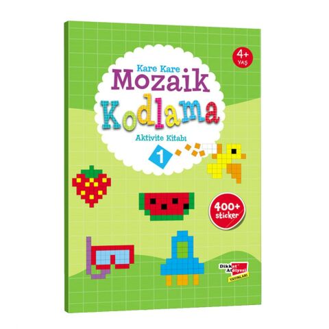 HighLights Okul Öncesi Kare Kare Mozaik Kodlama 1. Seviye