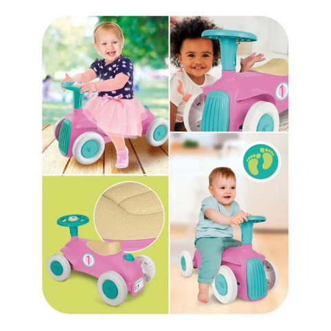 Clementoni Baby İlk Klasik Arabam Pembe - My First Car