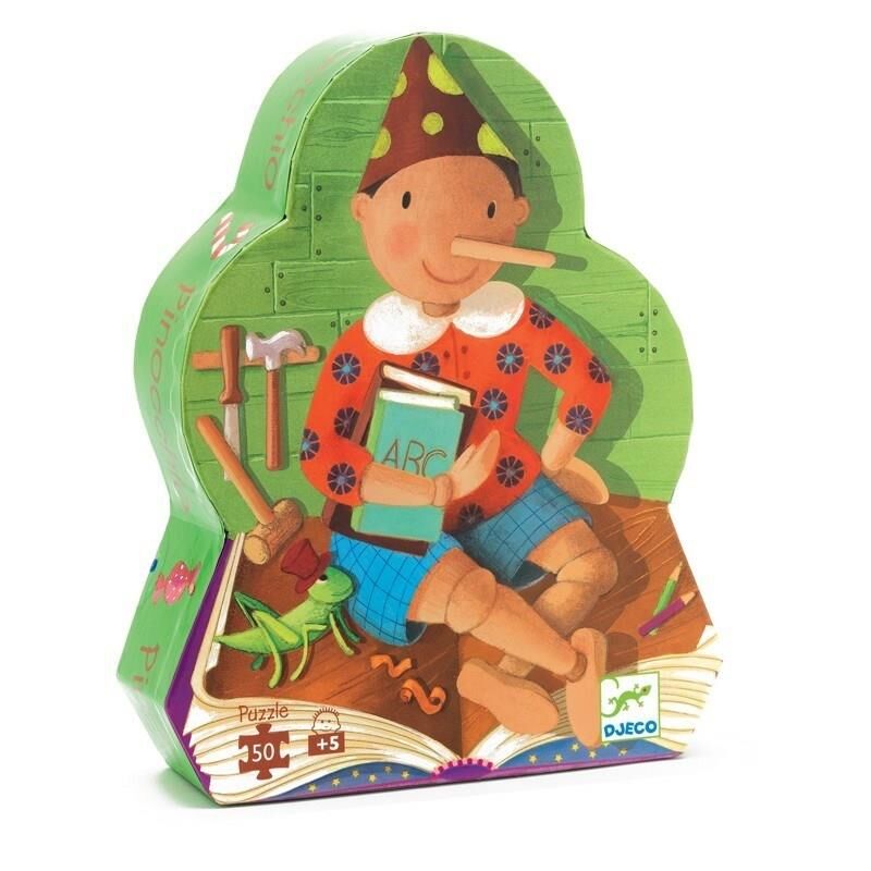 Djeco Dekoratif Puzzle 54 Parça / Pinoccio