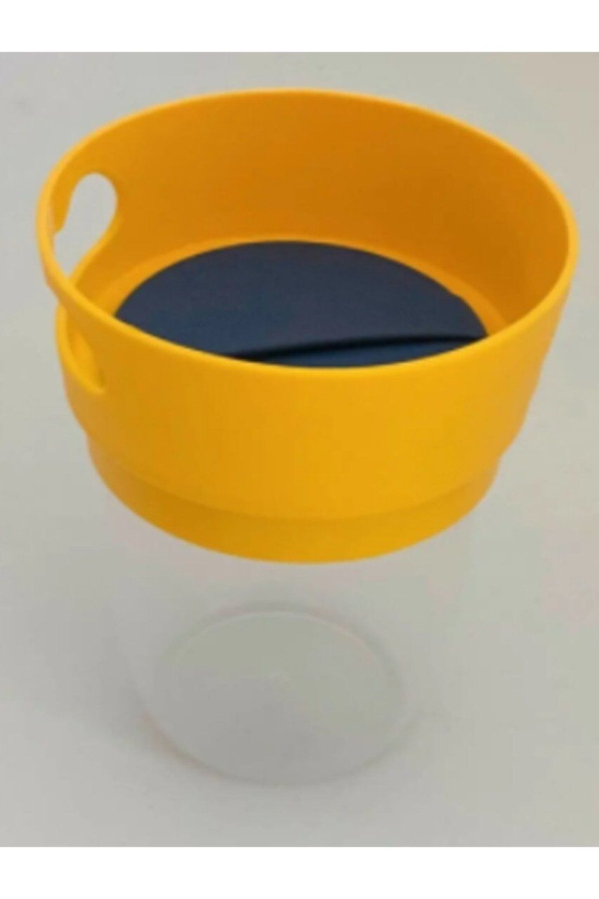 MamaCup Dökülmeyi Önleyen Atıştırmalık Kabı - Sarı