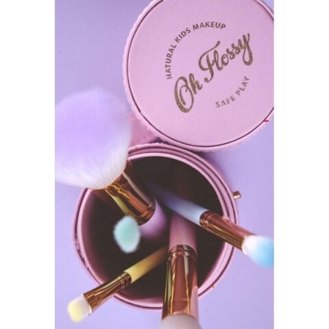 Oh Flossy Makyaj Fırçası Seti / Rainbow