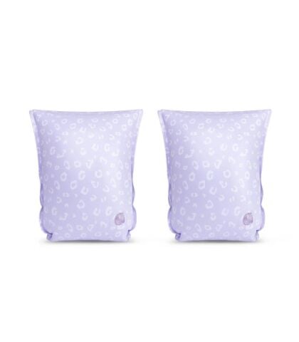 Swim Essentials Lila Leopard Şişme Yüzme Kolluğu 2-6 Yaş