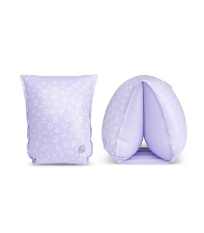 Swim Essentials Lila Leopard Şişme Yüzme Kolluğu 2-6 Yaş