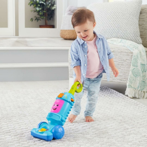 Fisher-Price® Eğlen ve Öğren Neşeli Süpürge / Türkçe / 12-36 Ay