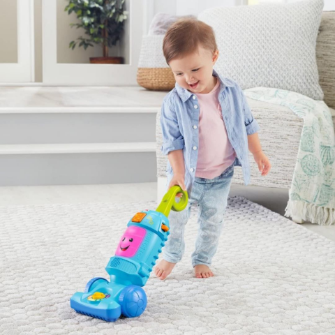 Fisher-Price® Eğlen ve Öğren Neşeli Süpürge / Türkçe / 12-36 Ay
