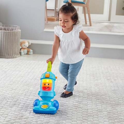 Fisher-Price® Eğlen ve Öğren Neşeli Süpürge / Türkçe / 12-36 Ay