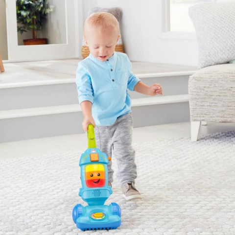 Fisher-Price® Eğlen ve Öğren Neşeli Süpürge / Türkçe / 12-36 Ay