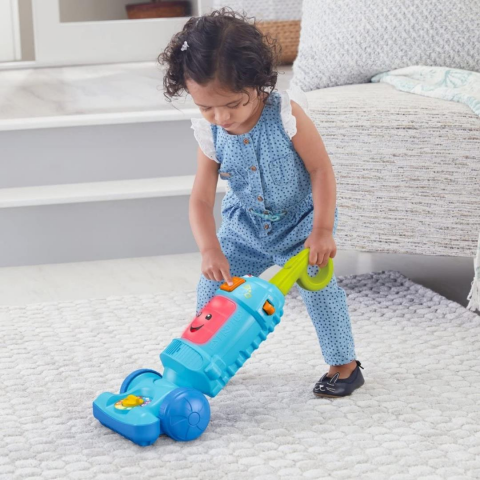 Fisher-Price® Eğlen ve Öğren Neşeli Süpürge / Türkçe / 12-36 Ay