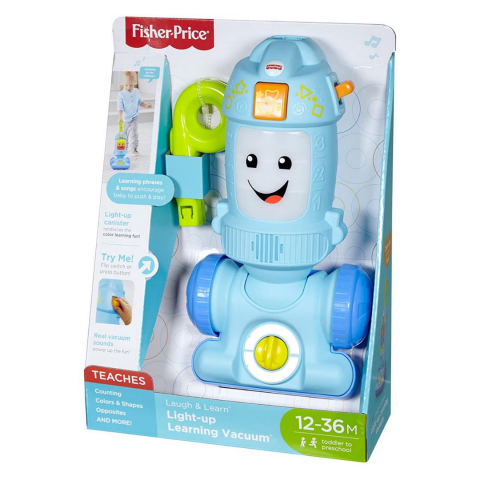 Fisher-Price® Eğlen ve Öğren Neşeli Süpürge / Türkçe / 12-36 Ay