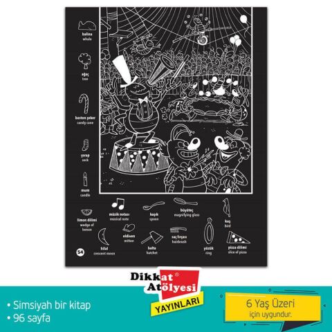 HighLights Parlayan Hidden Pictures Puzzle - Dikkat Atölyesi