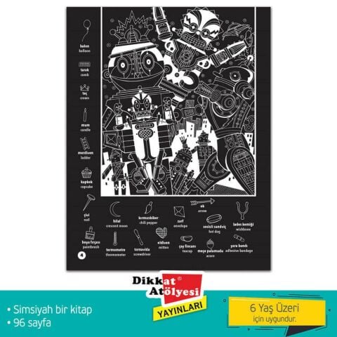 HighLights Parlayan Hidden Pictures Puzzle - Dikkat Atölyesi
