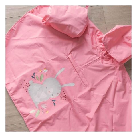 Sassi - Çocuk Panço Yağmurluk - Pofuduk Tavşan