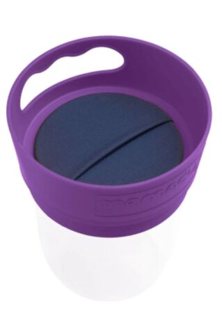MamaCup Dökülmeyi Önleyen Atıştırmalık Kabı - Mor