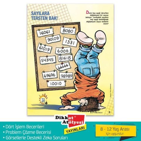HighLights Mathmania Matematik Zeka ve Dikkat Gelişim Seti 8+ Yaş