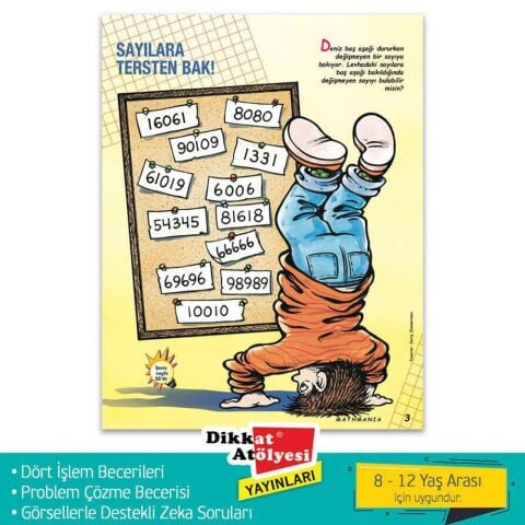 HighLights Mathmania Matematik Zeka ve Dikkat Gelişim Seti 8+ Yaş