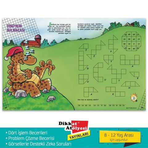HighLights Mathmania Matematik Zeka ve Dikkat Gelişim Seti 8+ Yaş