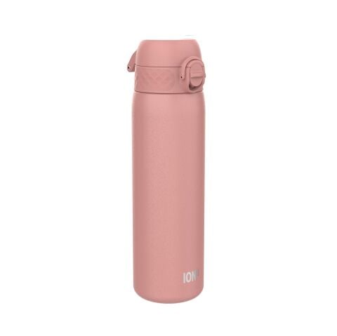 Ion8 - Paslanmaz Çelik İnce Suluk - Gül Pembe - 600 ml - Sızdırmaz