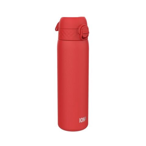 Ion8 - Paslanmaz Çelik İnce Suluk - Kırmızı - 600 ml - Sızdırmaz