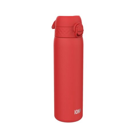 Ion8 - Paslanmaz Çelik İnce Suluk - Kırmızı - 600 ml - Sızdırmaz