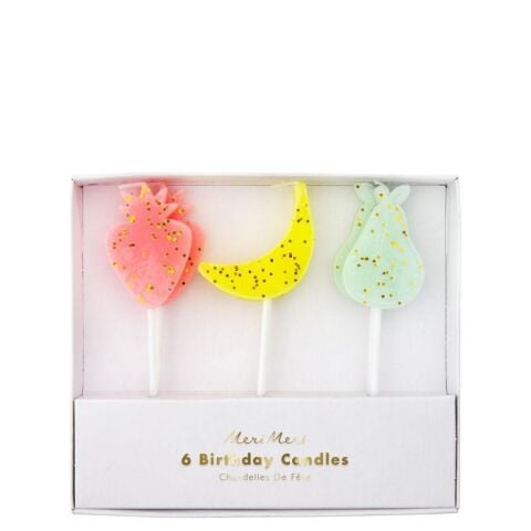 Meri Meri - Fruit Candles - Meyve Mumlar