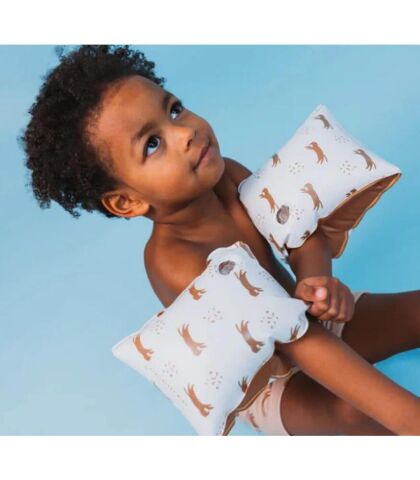 Swim Essentials Brown Leopard Şişme Yüzme Kolluğu 2-6 Yaş