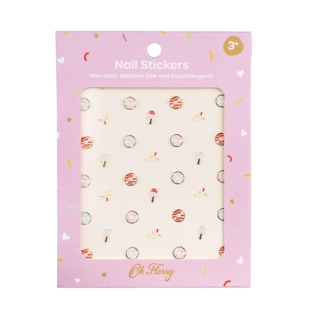 Oh Flossy Çocuk Tırnak Sticker Seti / Sweets