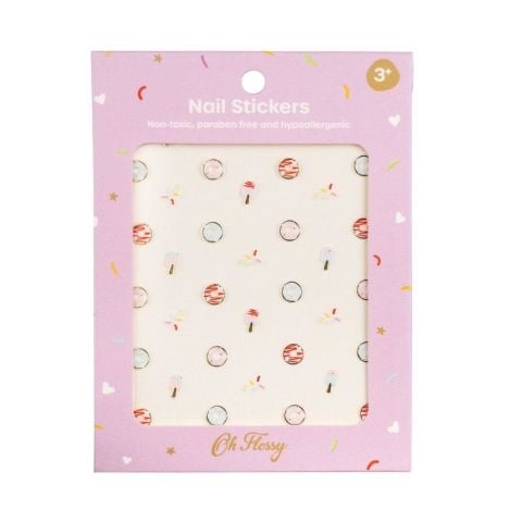 Oh Flossy Çocuk Tırnak Sticker Seti / Sweets